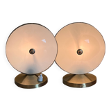 Couple of Mid-Century Modern table lamps, Italy 1950s