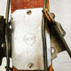 Pair of old wooden skis