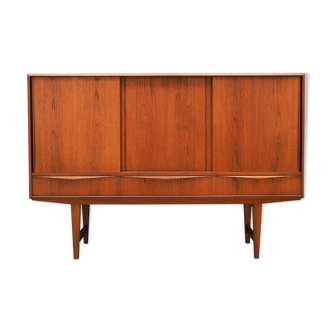 Highboard teak, Danish design, 60, designer E.W. Bach