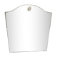 Bevelled path mirror with a star-studded motif