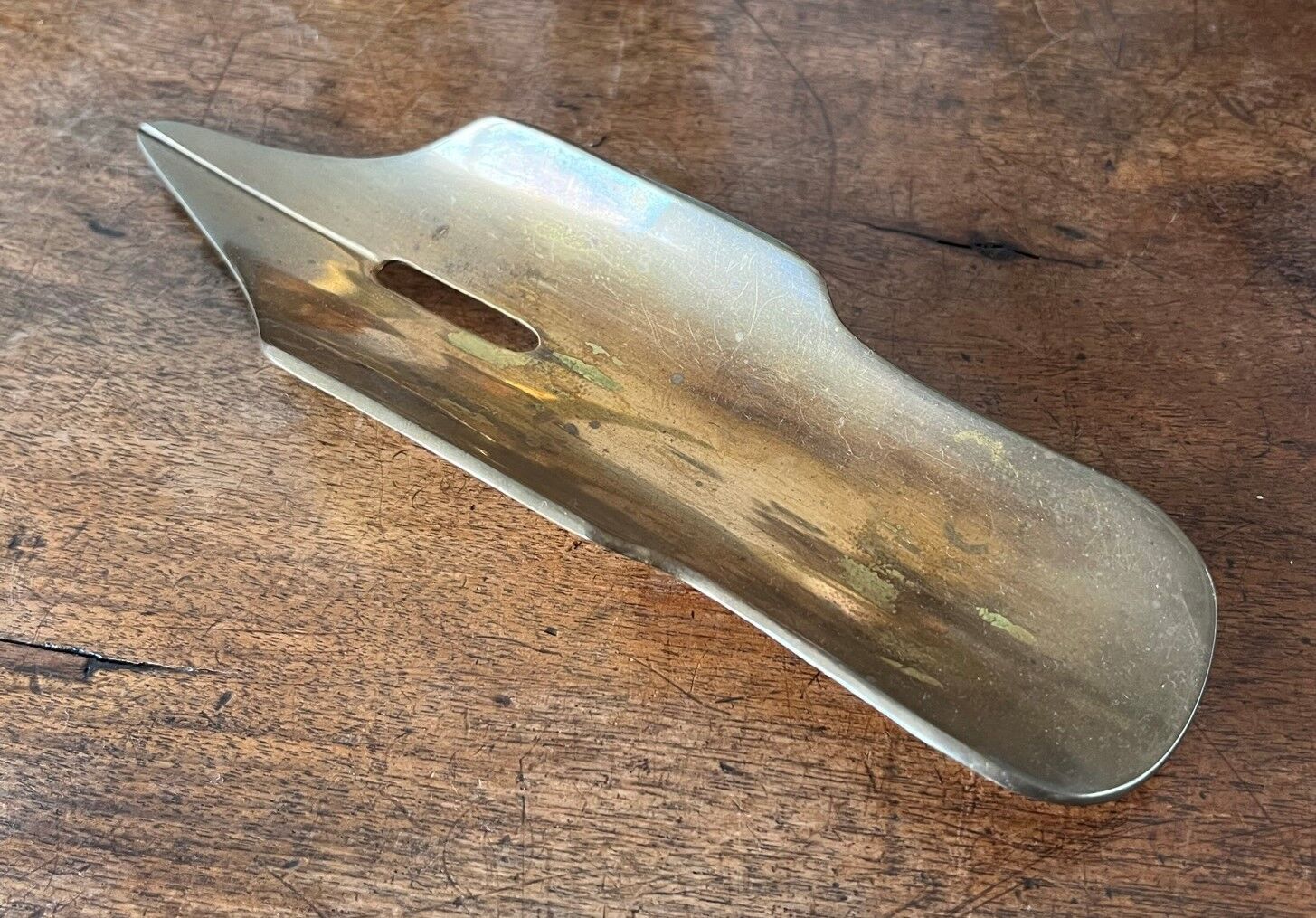 Brass pen tray