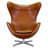 Egg Chair, design danois, années 1960, designer : Arne Jacobsen, fabricant : Fritz Hansen