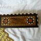 Antique Box of 28 Dominoes in Vintage Syrian Marquetry