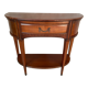 Half-moon console