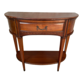 Half-moon console