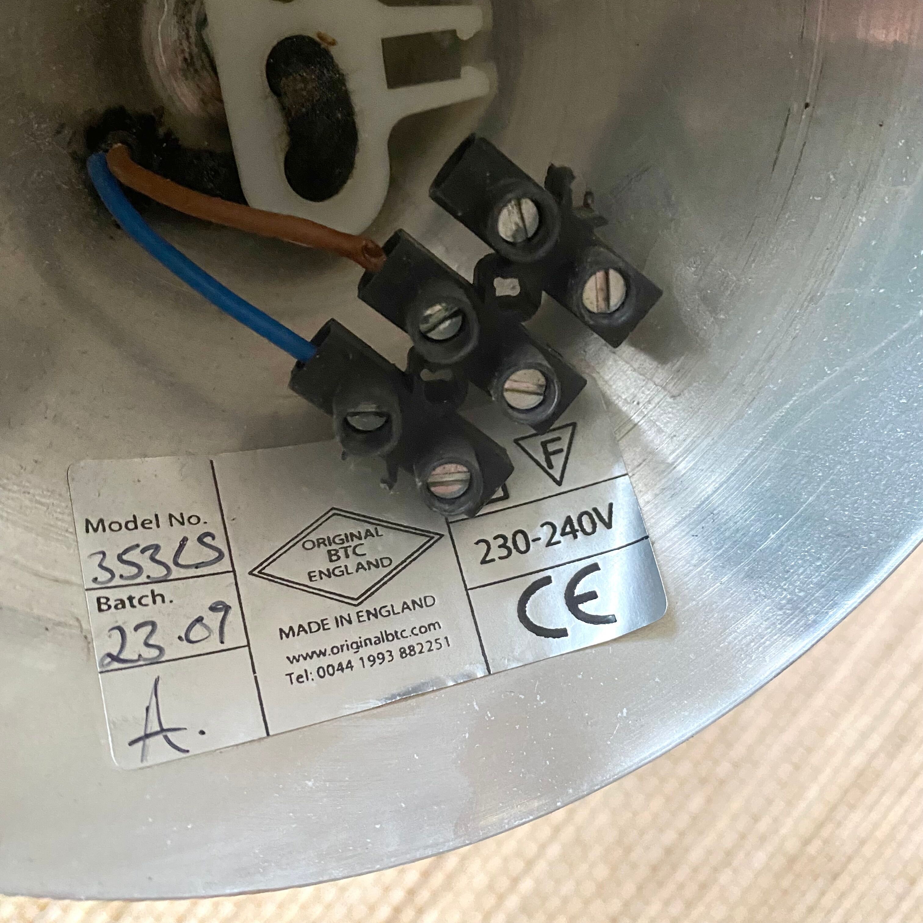 Suspension in aluminum btc