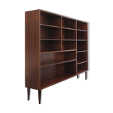 Bibliothèque scandinave en palissandre, Danemark années 1960