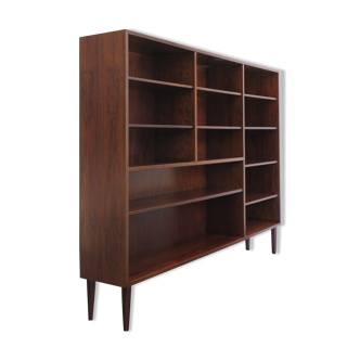 Rosewood scandinavian bookcase, Denmark 1960s