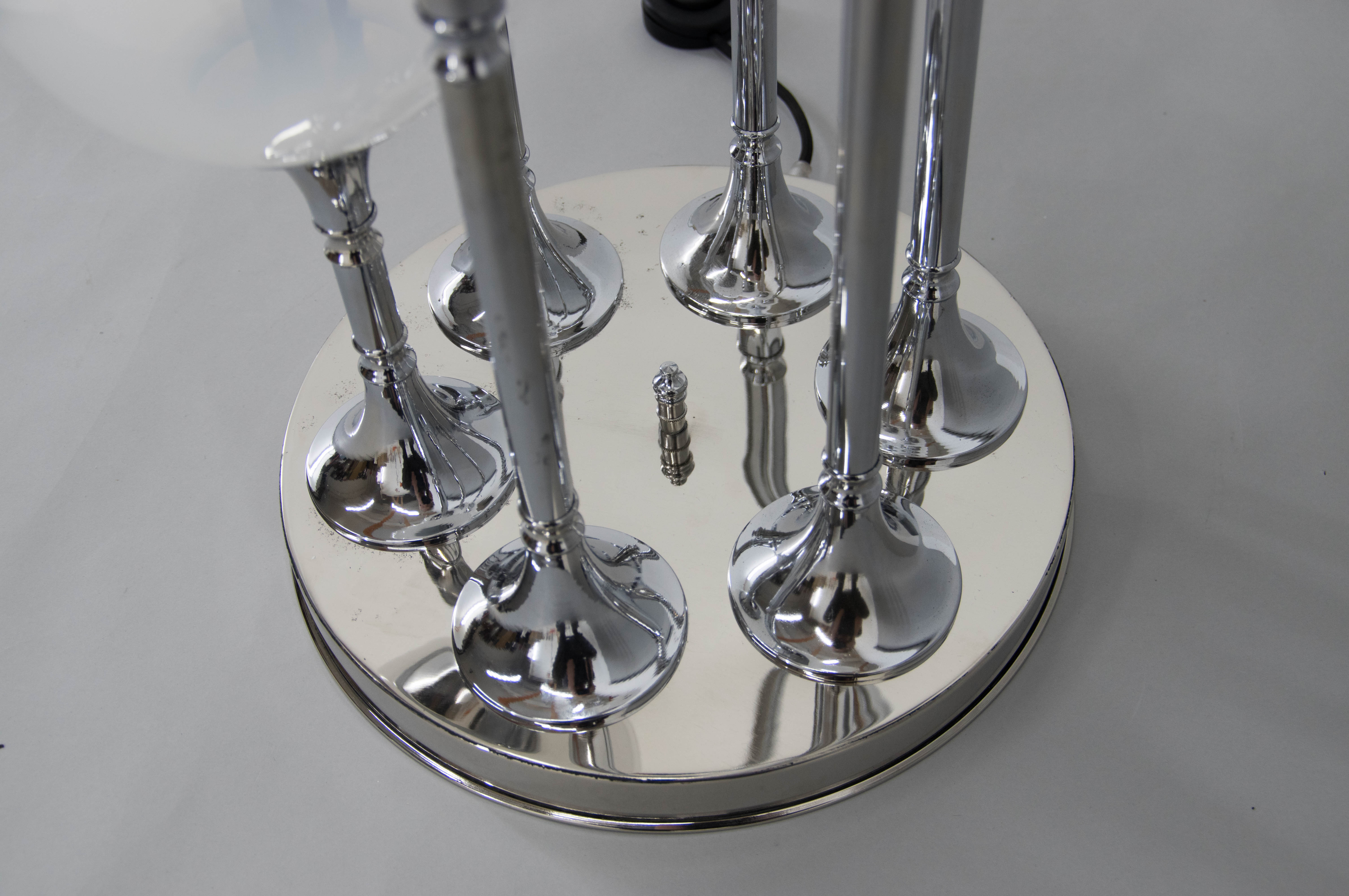 6-arms Floor Lamp by Targetti Sankey, Italy, 1960s