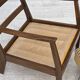 1960s, Danish armchair, furniture wool, beech wood.