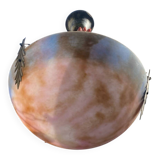 Vintage glass paste pendant