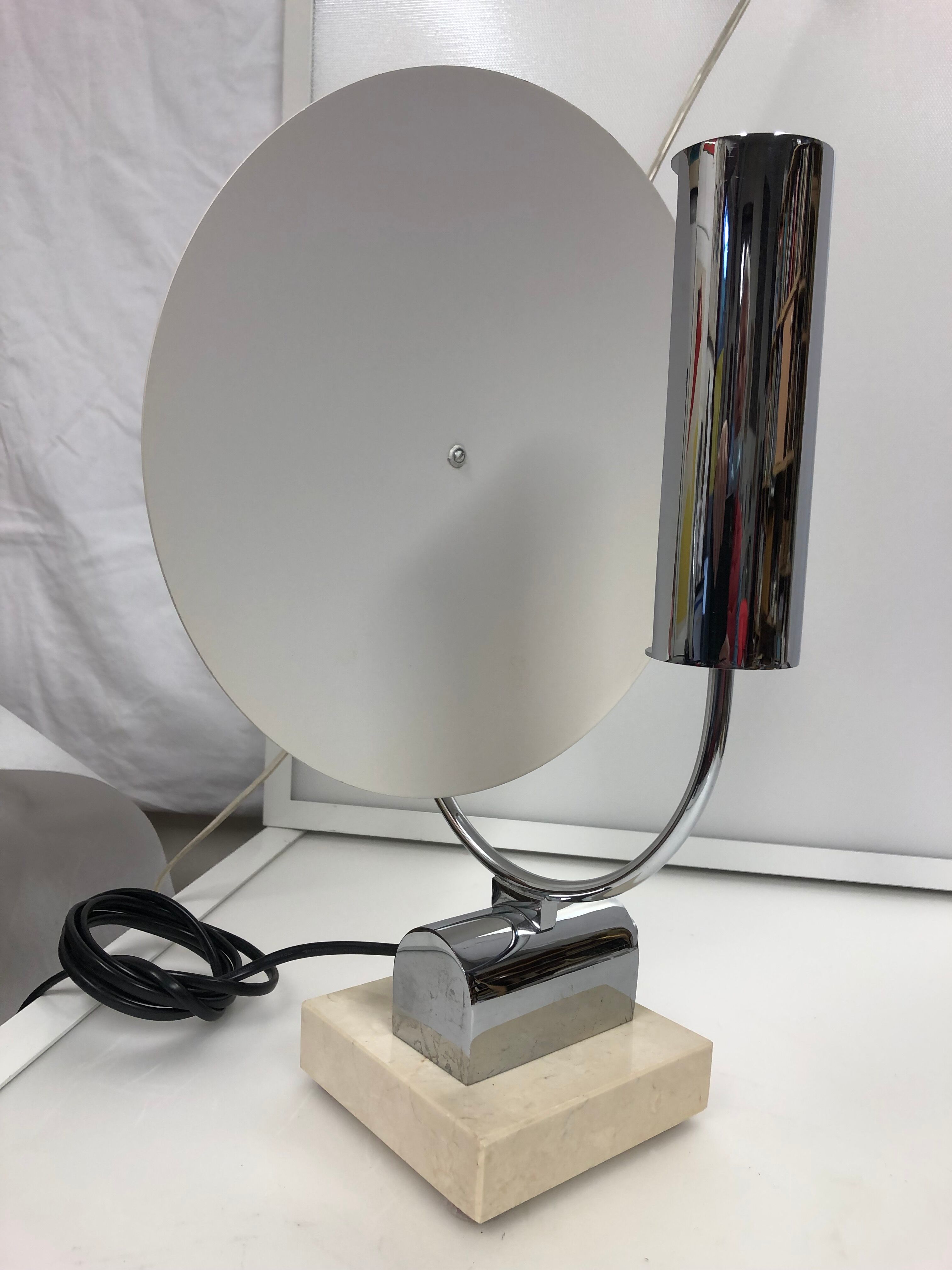 Lampe design space age années 70/80