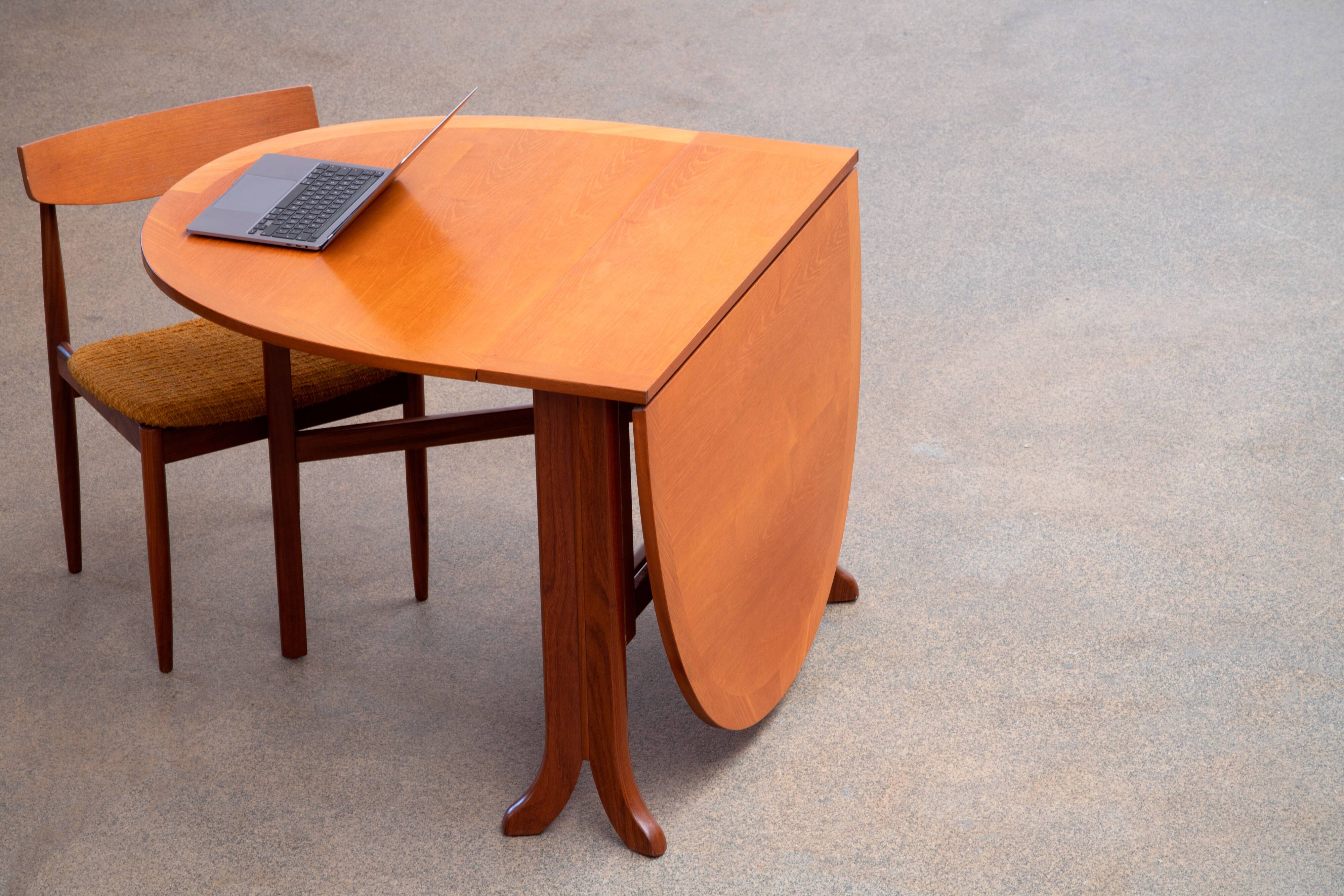 Scandinavian folding table 1960