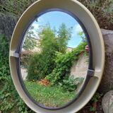 Illuminating oval mirror by Allibert