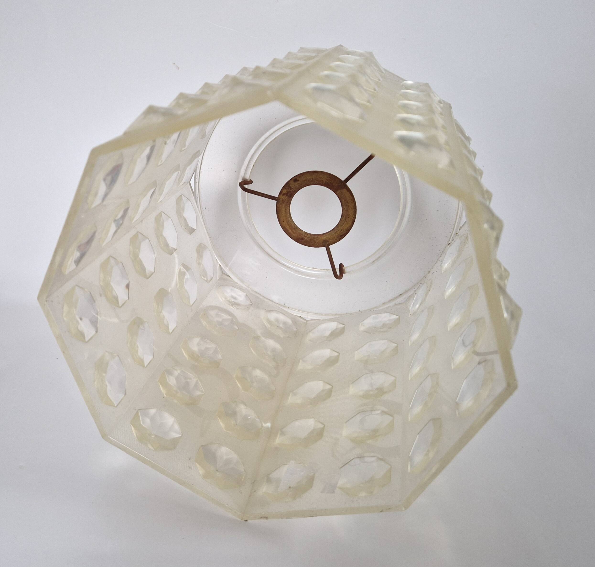 Modernist diamond suspension by Aloys Gangkofner, 1970s.