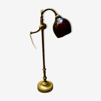 Authentic art nouveau office lamp