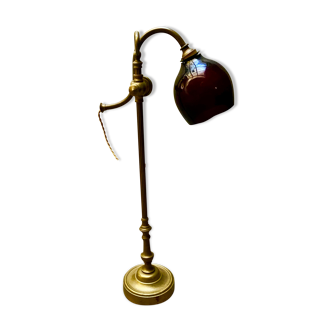 Authentic art nouveau office lamp
