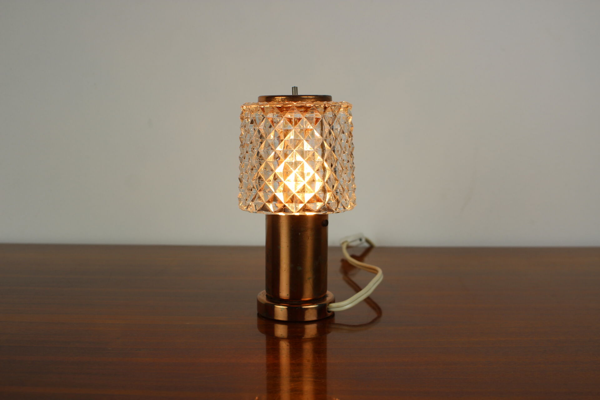 Table lamp by kamenicky senov, preciosa, 1970s