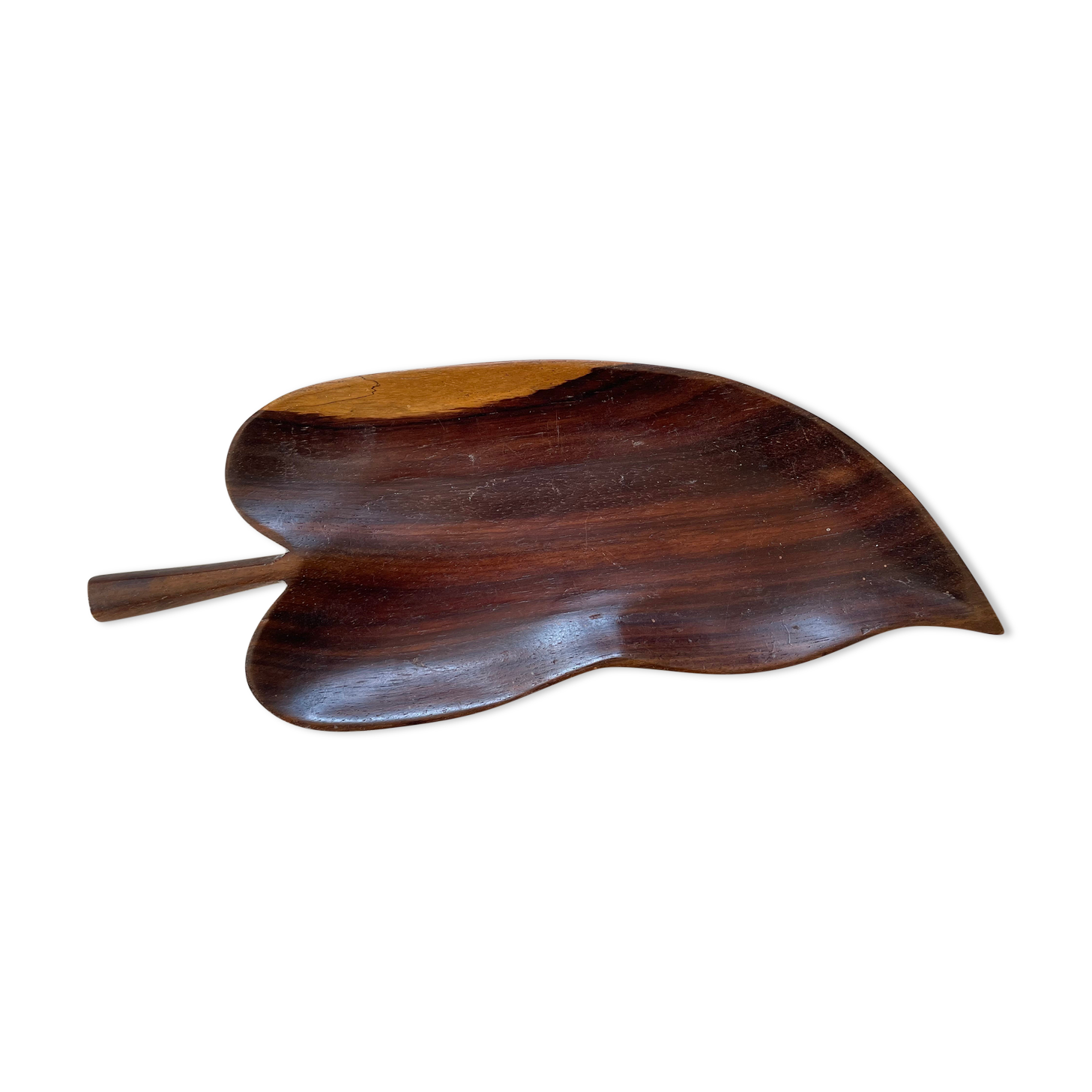 Empty vintage wooden pocket