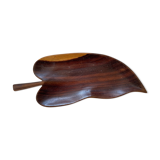 Empty vintage wooden pocket