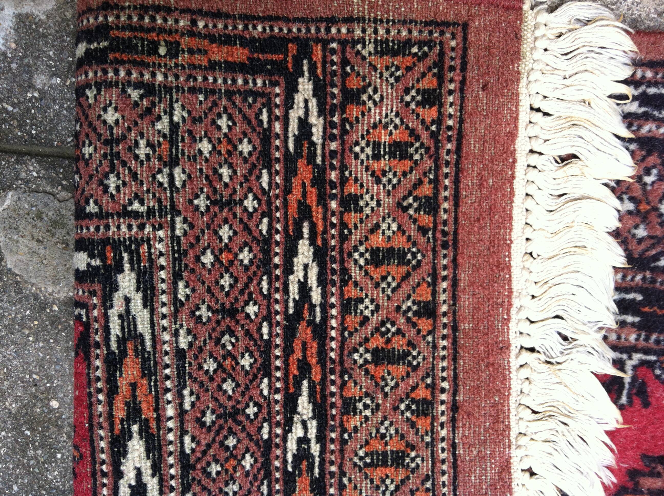 Oriental wool rug