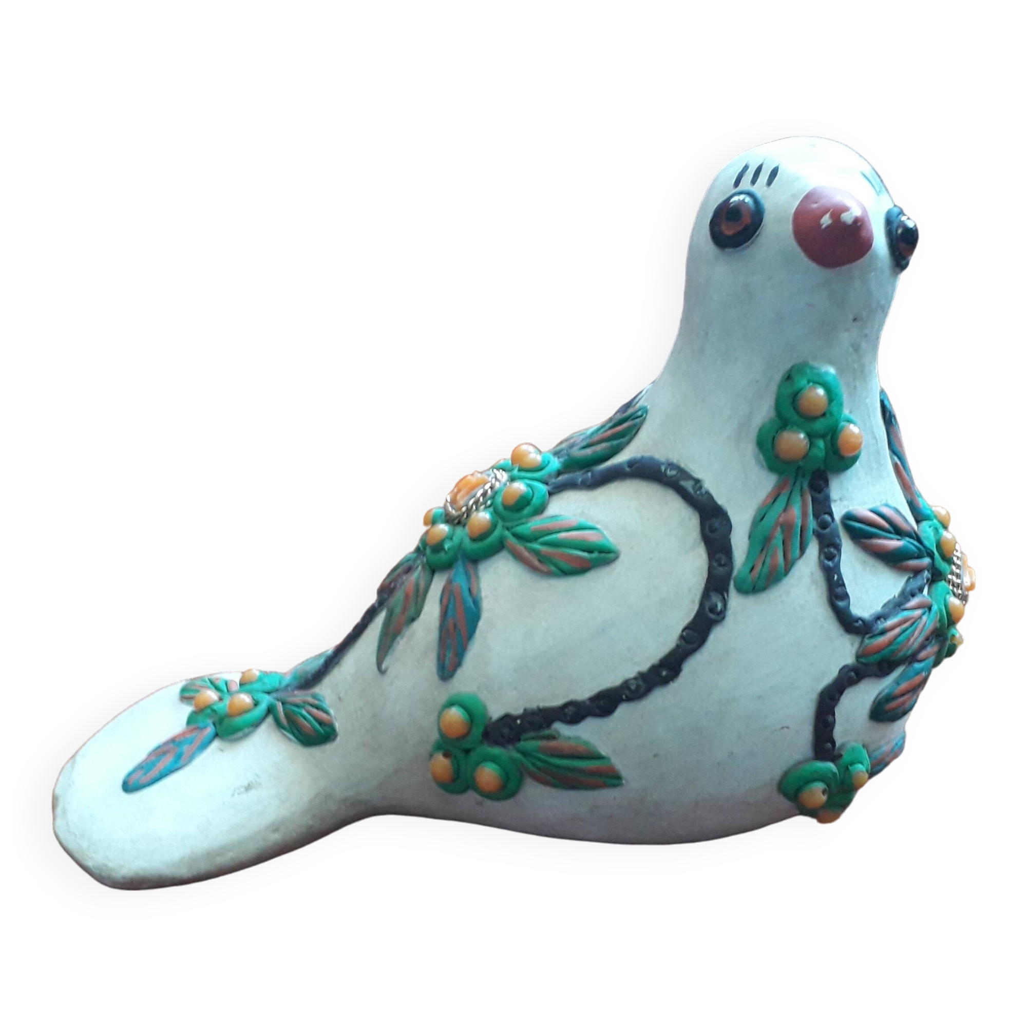 Very original vintage ceramic bird