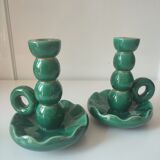 Ceramic candle holders