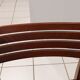 Suite of 4 chairs Scandinavian teak vintage 1970s