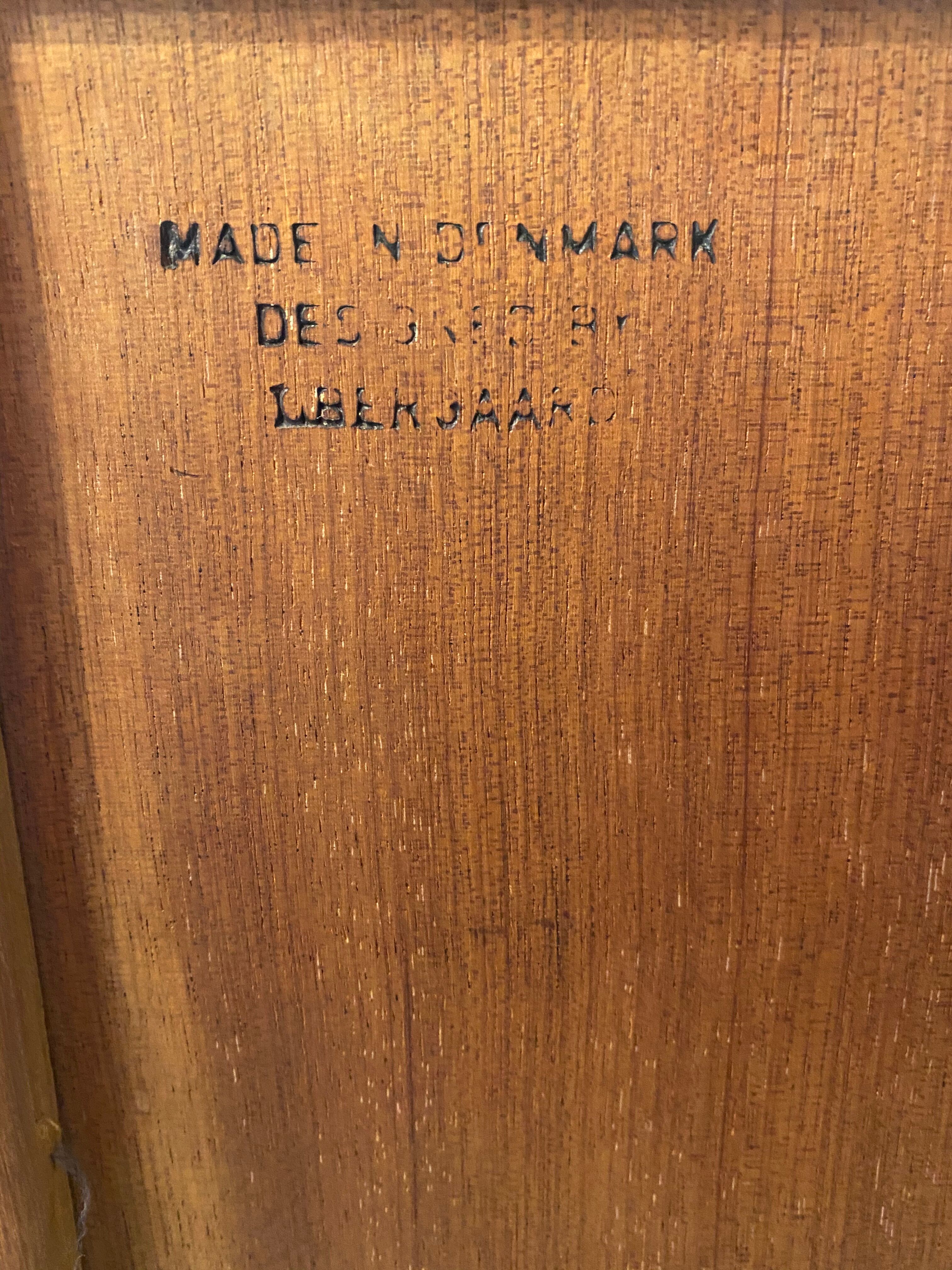 Scandinavian teak chest of drawers 1960s