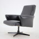 1970's Swivel Armchair, Czechoslovakia