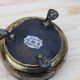 Vintage brass bonbonnière – copper and gold floral patterns