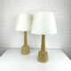 Pair of Ceramic Table Lamps Palshus, Denmark, design Esben Klint for Le Klint