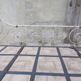 Ancient iron forge bed