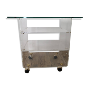 Desserte design David - plexiglas