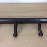 5-ball wooden wall coat holder