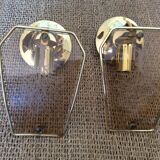 4 vintage wall lamps