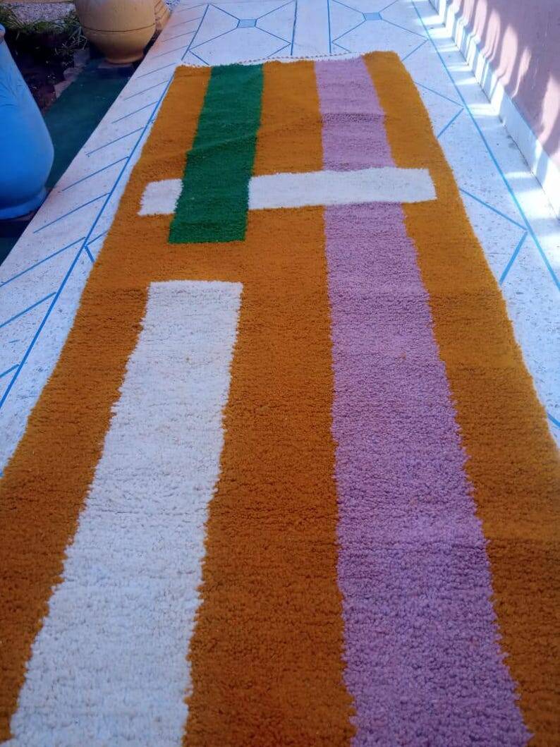 Handmade hallway rug 100cm x 300cm