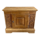 Antique carved oak sideboard
