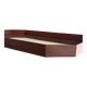 Mid-century rectangular wall mirror in teak, 1960, Italy