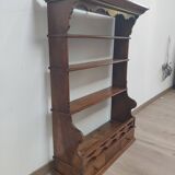 Wall shelf of the nineteenth century carved wood