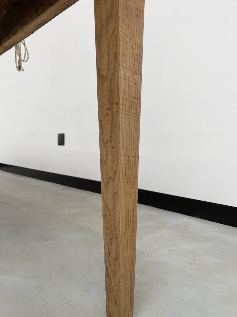 Pine and oak farmhouse table 220 cm