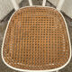 Caned bistro chair