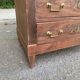 Louis XVI imperial chest of drawers renovated in 19th century mahogany