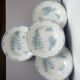 4 vintage deep plates in ironstone from L&G model Oeillets 220520