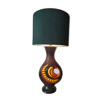 Lampe en céramique vintage années 1960-70