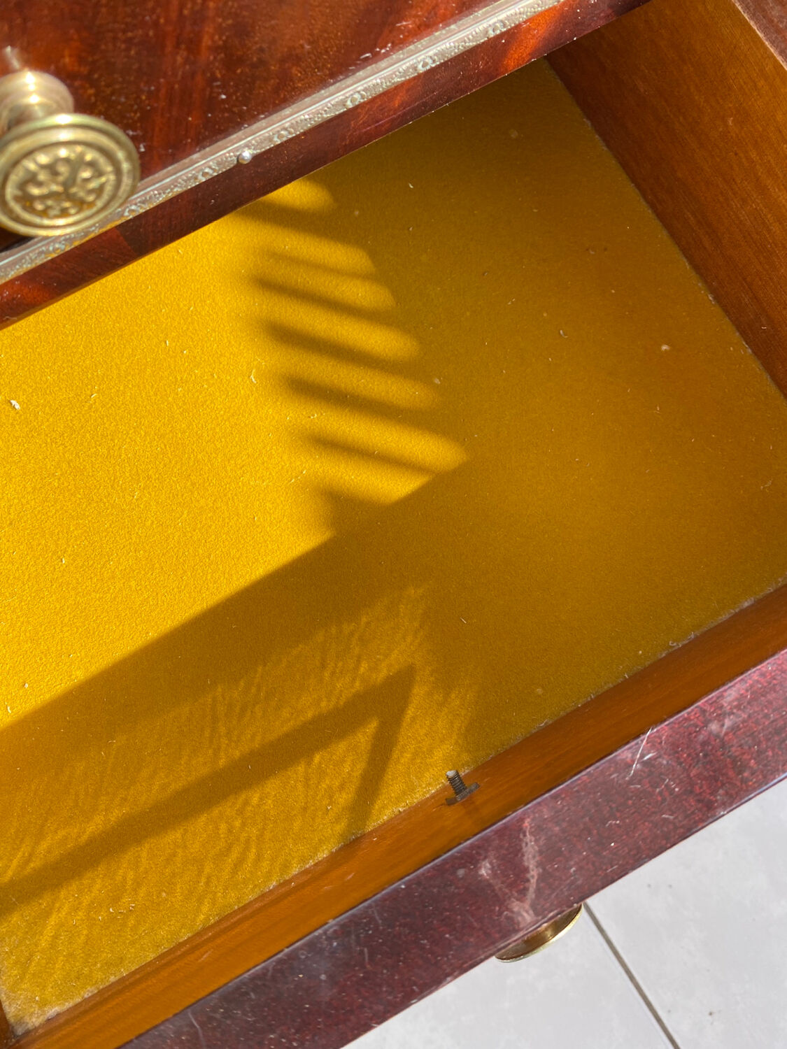 Pair of Louis XVI bedside tables