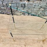 Vintage glass shelf from the 50s/60s