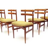 Five 1960s Danish Model 30 Dining Chairs by Poul Hundevad