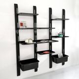 Speedy modular shelving unit by Alberto Rosselli for Saporiti, 1970
