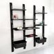 Speedy modular shelving unit by Alberto Rosselli for Saporiti, 1970